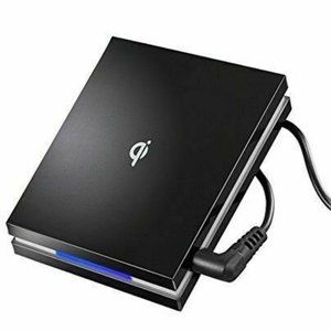 Insignia - 5W Qi Wireless Charging Pad - Black Model:NS-MWPC1W